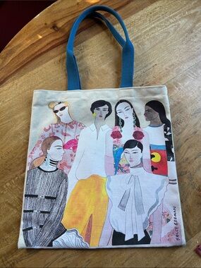 Kelly Beeman canvas tote